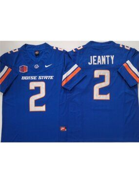 Ashton Jeanty Blue Stitched Jersey